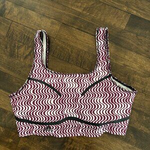 adidas by Stella McCartney Printed Training Crop Top/ size M